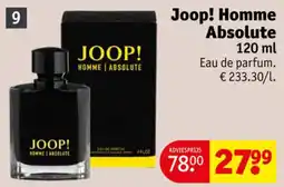 Kruidvat Joop! Homme Absolute aanbieding