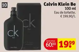 Kruidvat Calvin Klein Be aanbieding