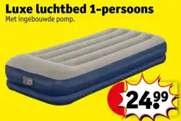 Kruidvat Luxe luchtbed 1-persoons aanbieding
