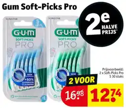 Kruidvat Gum Soft-Picks Pro aanbieding