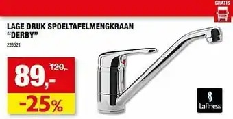 Hubo Lage druk spoeltafelmengkraan derby aanbieding