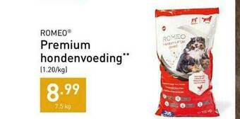 ALDI Premium Hondenvoeding aanbieding