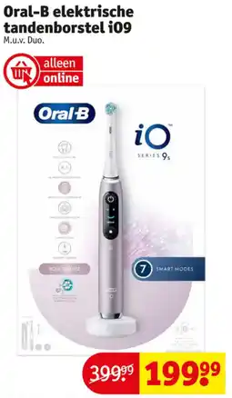Kruidvat Oral-B elektrische tandenborstel i09 aanbieding