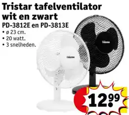 Kruidvat Tristar tafelventilator aanbieding