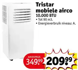 Kruidvat Tristar mobiele airco 10.000 BTU aanbieding