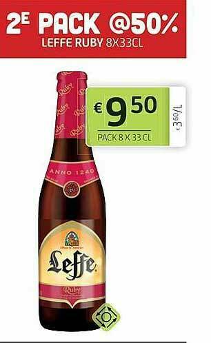 BelBev Leffe Ruby aanbieding