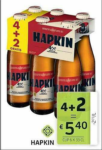 BelBev Hapkin aanbieding