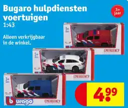 Kruidvat Bugaro hulpdiensten voertuigen aanbieding