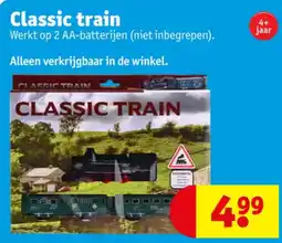 Kruidvat Classic train aanbieding