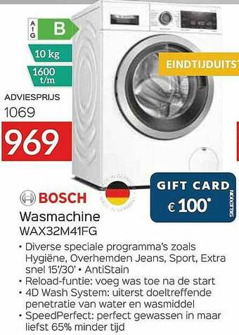 Bosch Wasmachine