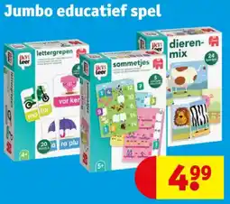 Kruidvat Jumbo educatief spel aanbieding