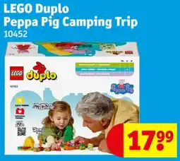Kruidvat Lego Duplo Peppa Pig Camping Trip aanbieding