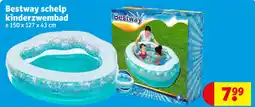 Kruidvat Bestway schelp kinderzwembad aanbieding