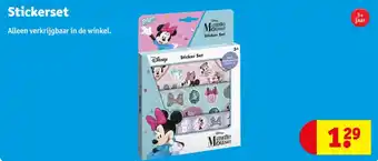 Kruidvat Stickerset aanbieding