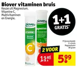Kruidvat Biover vitaminen bruis aanbieding