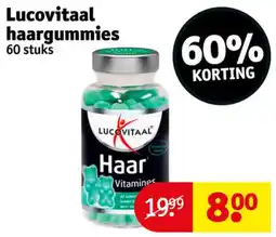 Kruidvat Lucovitaal haargummies aanbieding