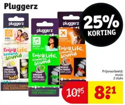 Kruidvat Pluggerz aanbieding