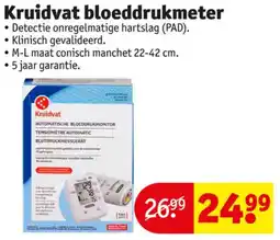 Kruidvat Kruidvat bloeddrukmeter aanbieding