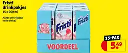 Kruidvat Fristi drinkpakjes aanbieding