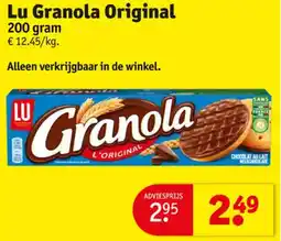 Kruidvat Lu Granola Original aanbieding