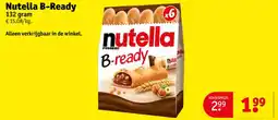 Kruidvat Nutella B-Ready aanbieding