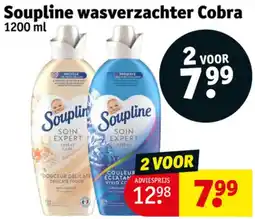 Kruidvat Soupline wasverzachter Cobra aanbieding