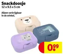 Kruidvat Snackdoosje aanbieding
