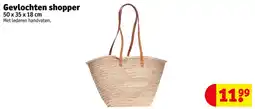 Kruidvat Gevlochten shopper aanbieding