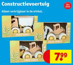 Kruidvat Constructievoertuig aanbieding