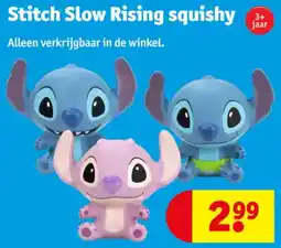 Kruidvat Stitch Slow Rising squishy aanbieding