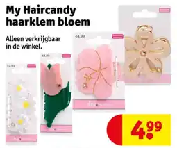 Kruidvat My Haircandy haarklem bloem aanbieding