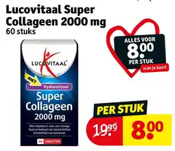 Kruidvat Lucovitaal Super Collageen 2000 mg aanbieding