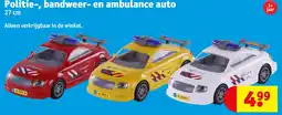 Kruidvat Politie-, bandweer- en ambulance auto aanbieding