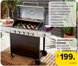 Carrefour Gasbarbecue GZ5100 aanbieding