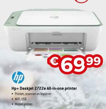 Exellent Hp+ Deskjet 2722e All-in-one printer aanbieding