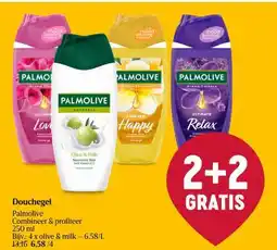 Delhaize Douchegel PALMOLIVE aanbieding