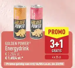 ALDI Golden Power Energydrink aanbieding