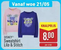 ALDI DISNEY Sweatshirt Lilo & Stitch aanbieding