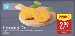 ALDI Kipkaasburger, 2 st aanbieding
