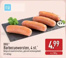 ALDI BBQ Barbecueworsten, 4 st aanbieding