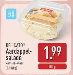 ALDI DELICATO Aardappelsalade aanbieding