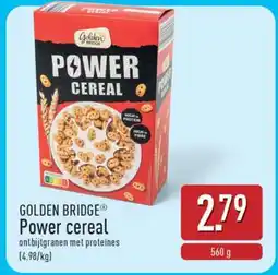 ALDI GOLDEN BRIDGE Power cereal aanbieding