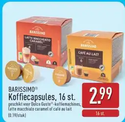 ALDI BARISSIMO Koffiecapsules, 16 st aanbieding