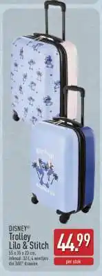 ALDI DISNEY Trolley Lilo & Stitch aanbieding