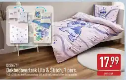 ALDI DISNEY Dekbedovertrek Lilo & Stitch, 1 pers aanbieding