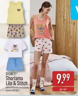 ALDI DISNEY Shortama Lilo & Stitch aanbieding