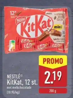 ALDI NESTLÉ KitKat, 12 st aanbieding