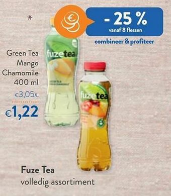OKay Fuze tea green tea mango chamomile aanbieding