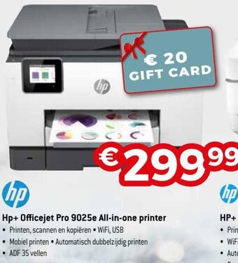 Exellent Hp+ Officejet Pro 9025e All-in-one printer aanbieding