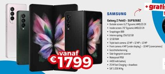 Exellent Samsung Galaxy Z Fold3 - SUF926BZ aanbieding